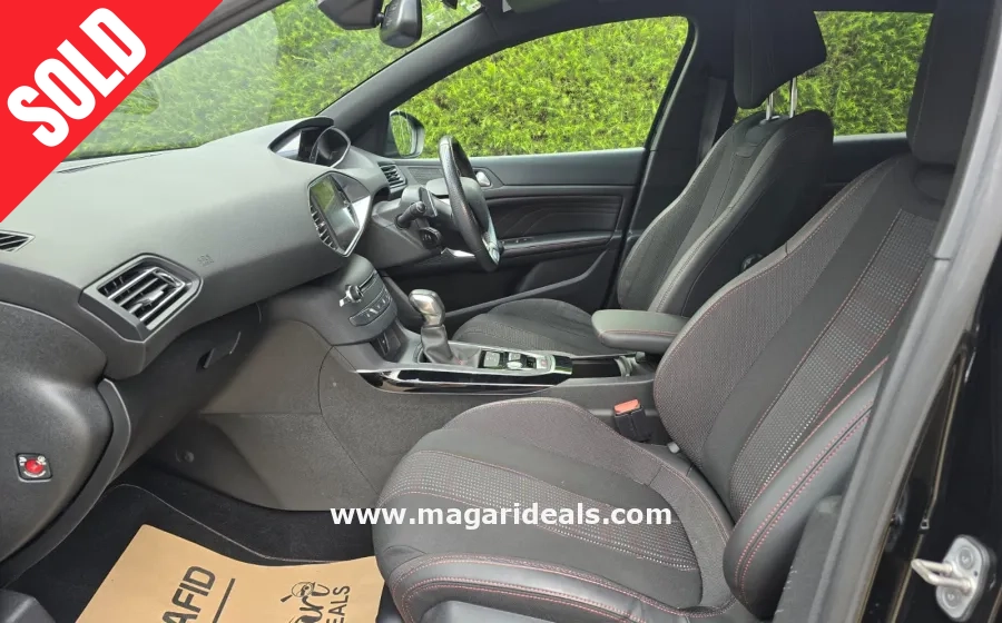 PEUGEOT 308 GT Line 2017 model Black in Kenya for Sale | Magari Deals