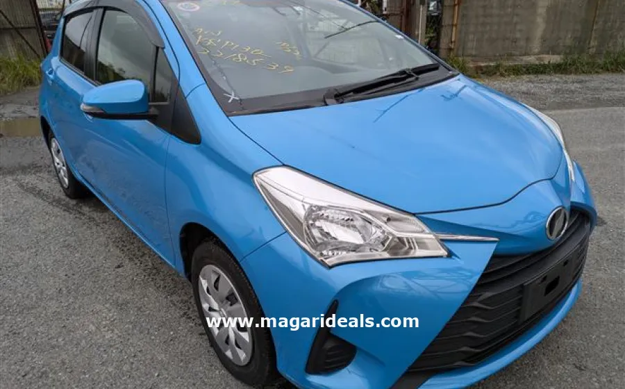 2018 Toyota Vitz 990cc Blue in Color in Kenya for Sale | Magari Deals